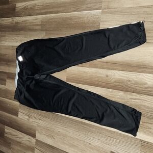 UMBRO Yoga Pants/ Leggings Black with White Umbro Logo Size Large Vintage